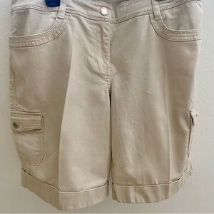 White House Black Market Tan Cargo Shorts